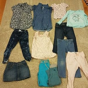Lot of girls clothing